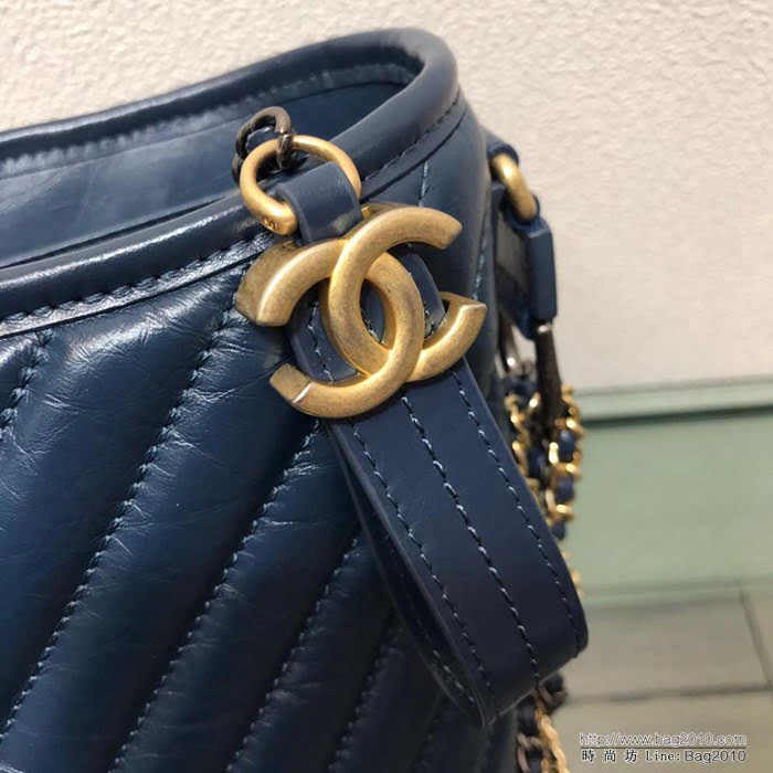CHANEL香奈兒 独家背景实拍 Gabrielle 流浪包 三行纹最新颜色 定制原厂皮 纯铜五金 版型与正品一致 随意百搭  Cco1167
